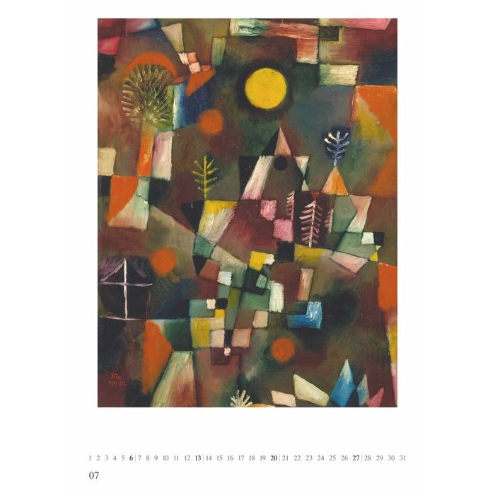 Maxi Calendrier 2025 Paul Klee