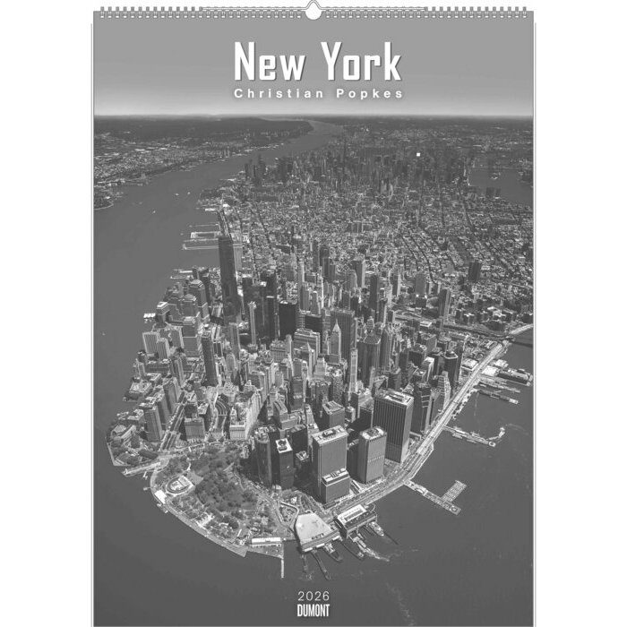 Maxi Calendrier Spirale 2026 New York
