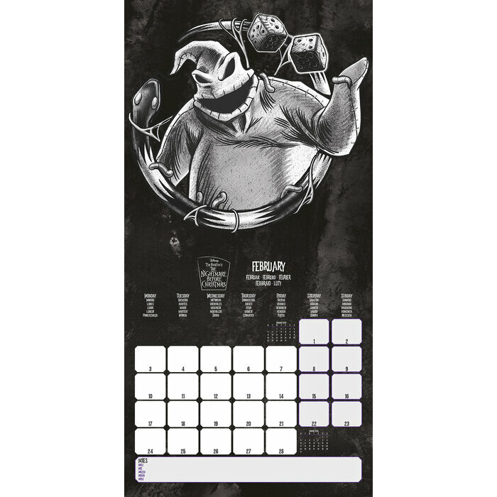 Calendrier 2025 L'Etrange Nol de Mr Jack