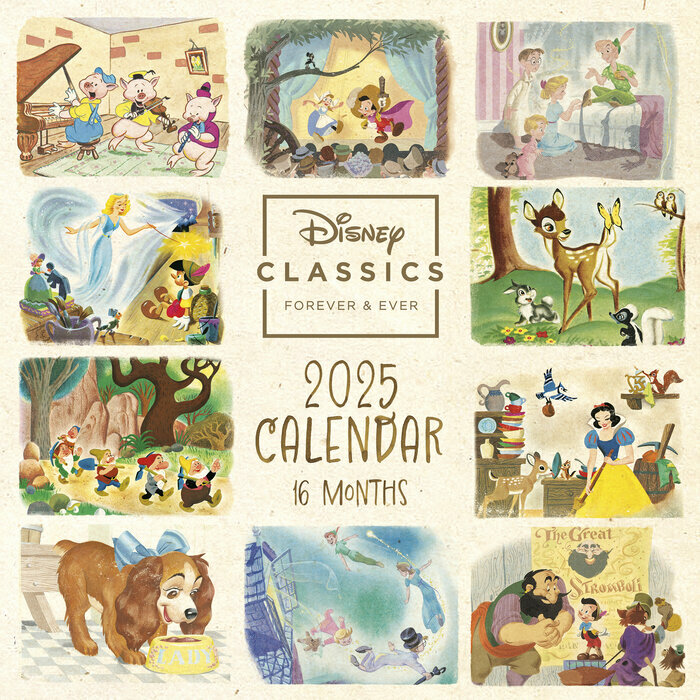 Calendrier 2025 Disney Dessins Anims