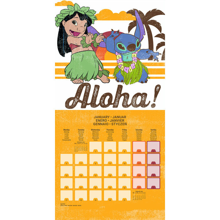 Calendrier 2025 Disney 