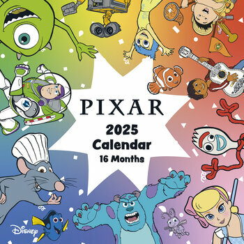 Calendrier 2025 Disney Classiques Pixar