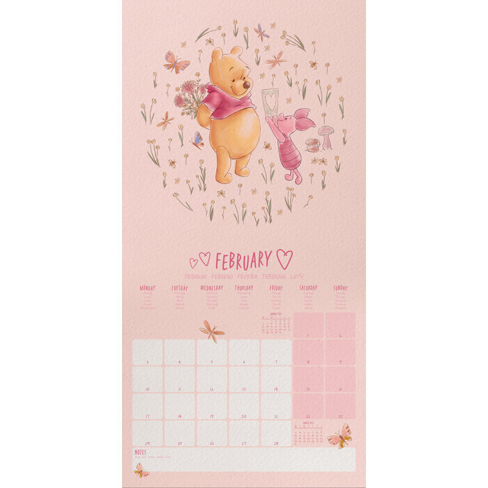 Calendrier Disney Winnie L'Ourson