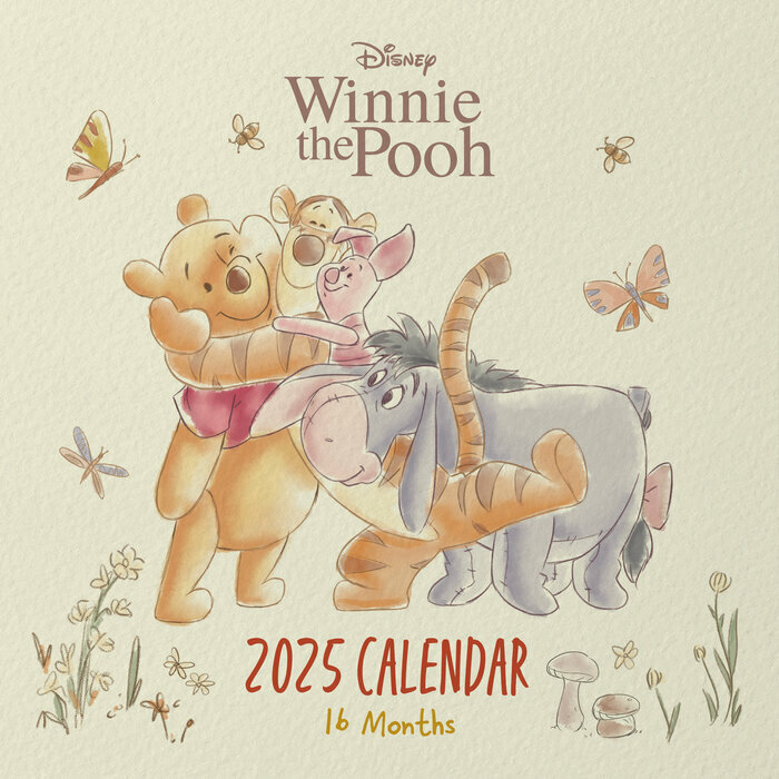 Calendrier Mural 2025 Disney Winnie L'Ourson