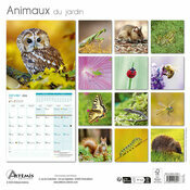 Calendrier Franais 2025 Animaux du Jardin