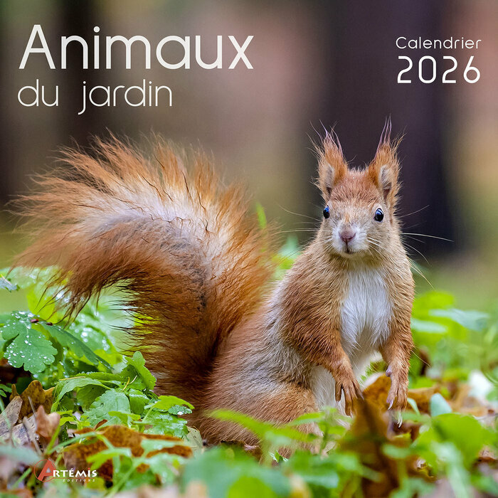 Calendrier Mural 2025 Animaux du Jardin