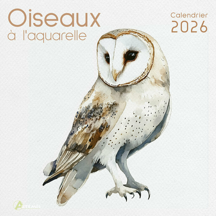 Calendrier Franais 2025 Dessins Oiseaux Aquarelle
