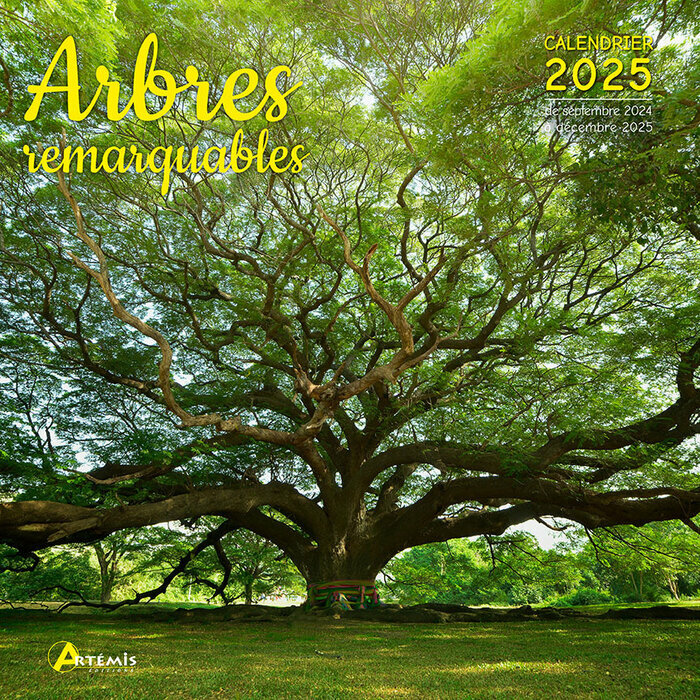 Calendrier Français 2025 Arbres Remarquables