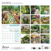 Calendrier français 2026 Jardins Enchanteurs