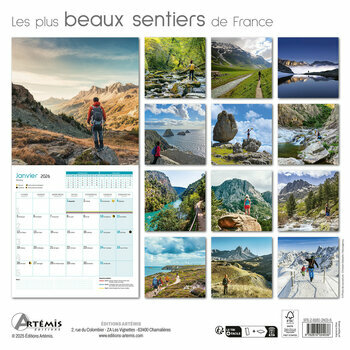 Calendrier 2025 Sentiers de Randonnée en France Calendrier 2025 Sentiers de Randonnée en France