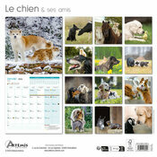 Calendrier franais 2026 Le Chien et ses Amis