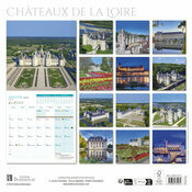 Calendrier Mural 2026  Châteaux de LA LOIRE
