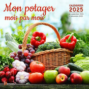 Calendrier Mural 2025 Mon Potager mois par mois