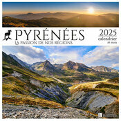 Calendrier Français 2025 Pyrénées Montagne