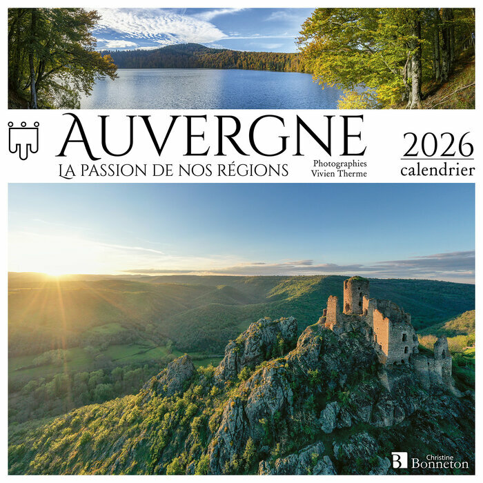 Calendrier Mural 2026 Auvergne