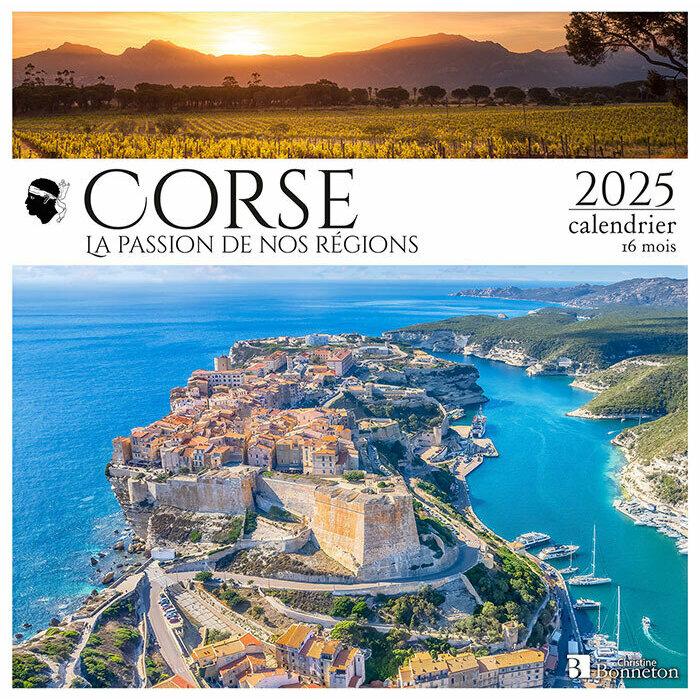 Calendrier Mural 2025 Corse