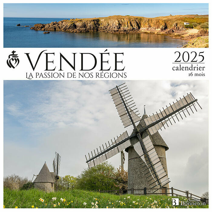 Calendrier Mural 2025 Vendée