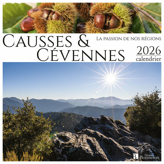Calendrier Mural 2026 Causse Cvennes