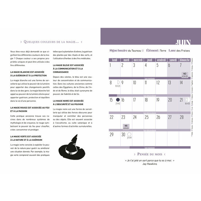 Agenda Franais 2026 Sorcire 