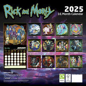 Calendrier Dessin animé 2025 Rick et Morty