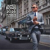 Calendrier 2026 James Bond 007 Calendrier Mural 2026 James Bond 007