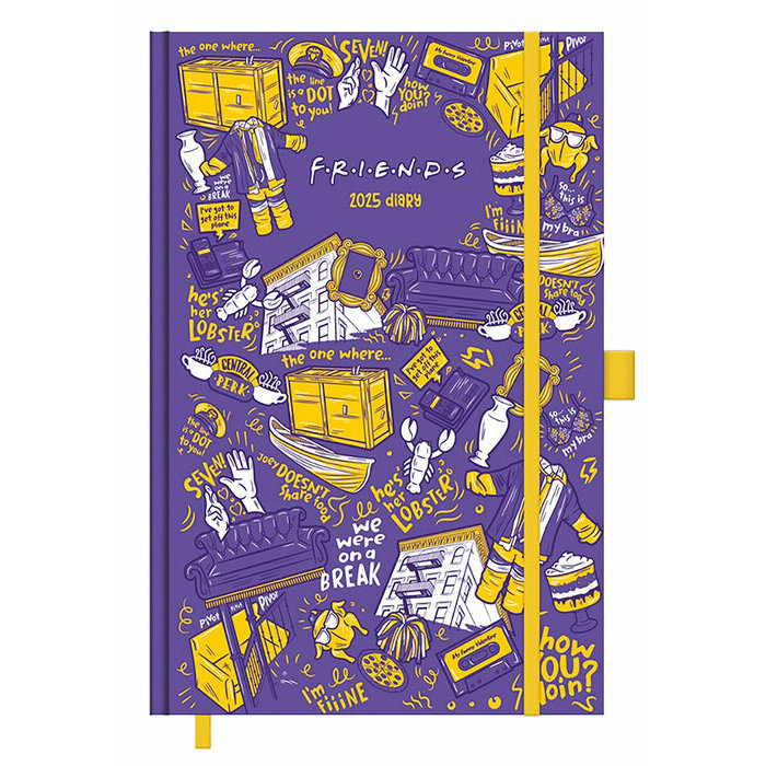 Agenda Papier 2025 Srie Friends