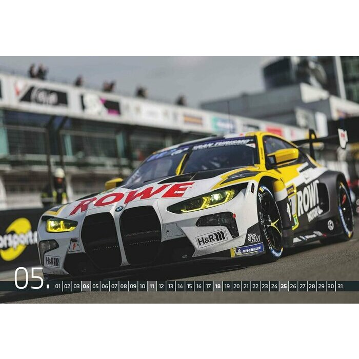 Maxi Calendrier 2025 Voiture Course Automobile BMW 