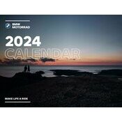 Maxi Calendrier Papier 2025 Moto BMW 