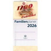 Calendrier Familial papier 2026 Combi Volkswagen