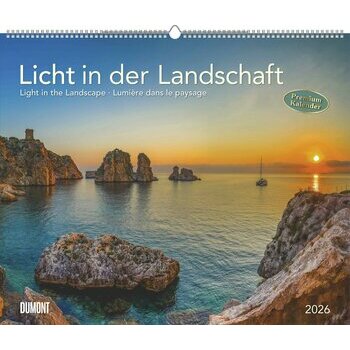 Maxi Calendrier 60x50cm 2025 Paysage en Lumière