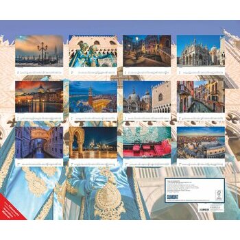 Maxi Calendrier 60x50cm 2025 Venise Le Rêve Vénitien