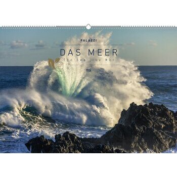 Maxi Calendrier 60x50cm 2025 La Mer Océan