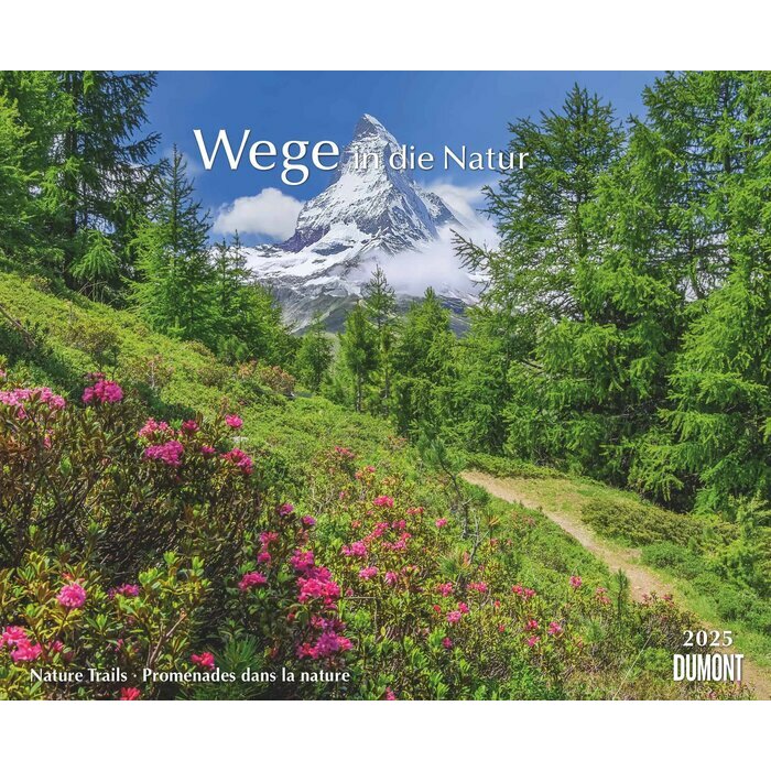 Maxi Calendrier Papier 52x42,5cm 2025 Promenades dans la Nature 