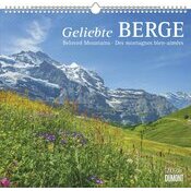 Maxi Calendrier Papier 38x35.5cm 2025 Adorables Montagnes