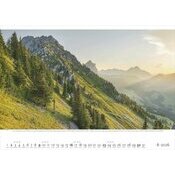 Maxi Calendrier 70x50cm 2025 Alpes Fascinantes