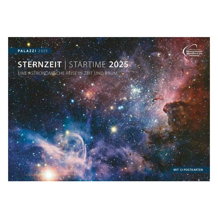 Maxi Calendrier Plante 70x50cm 2025 Astronomie Etoiles