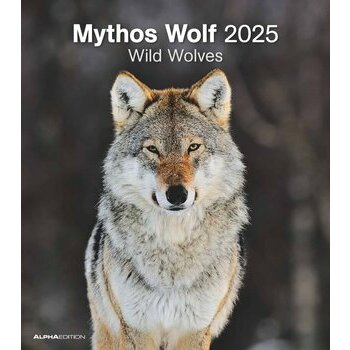 Calendrier Spirale 2025 Loups Sauvages