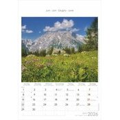 Calendrier Spirale 2025 Montagnes Alpes