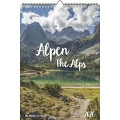 Calendrier Papier Spirale 2025 Montagnes Alpes