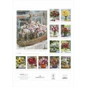 Calendrier A3 Spirale 2025 Bouquets Fleurs Champtres