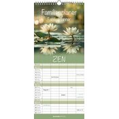 Calendrier Familial Mural 2025 Zen Lotus