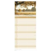Calendrier Mural Organisation pour 2 personnes 2026