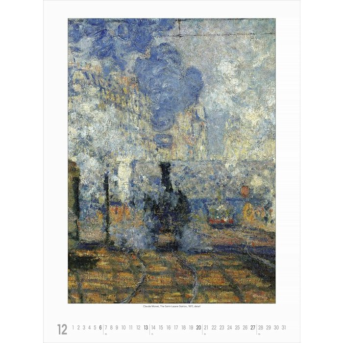 Maxi Calendrier 42x56cm 2025 Claude Monet
