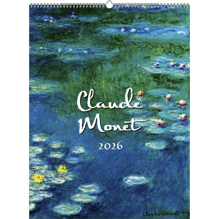 Maxi Calendrier Ppier42x56cm 2025 Claude Monet