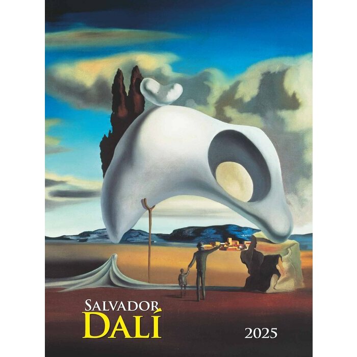 Maxi Calendrier 42x56cm 2025 Salvador Dali Surraliste
