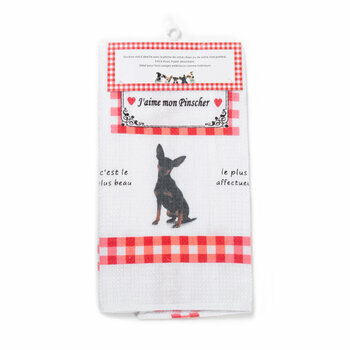 Torchon Nid d'Abeille Pinscher Nain