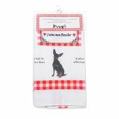 Torchon Nid d'Abeille Pinscher Nain