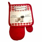 Lot de 2 Gants Maniques Shih Tzu