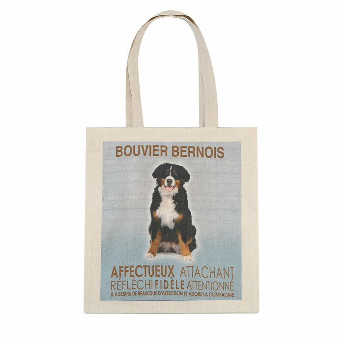 Tote Bag Sac Tissu Bouvier Bernois