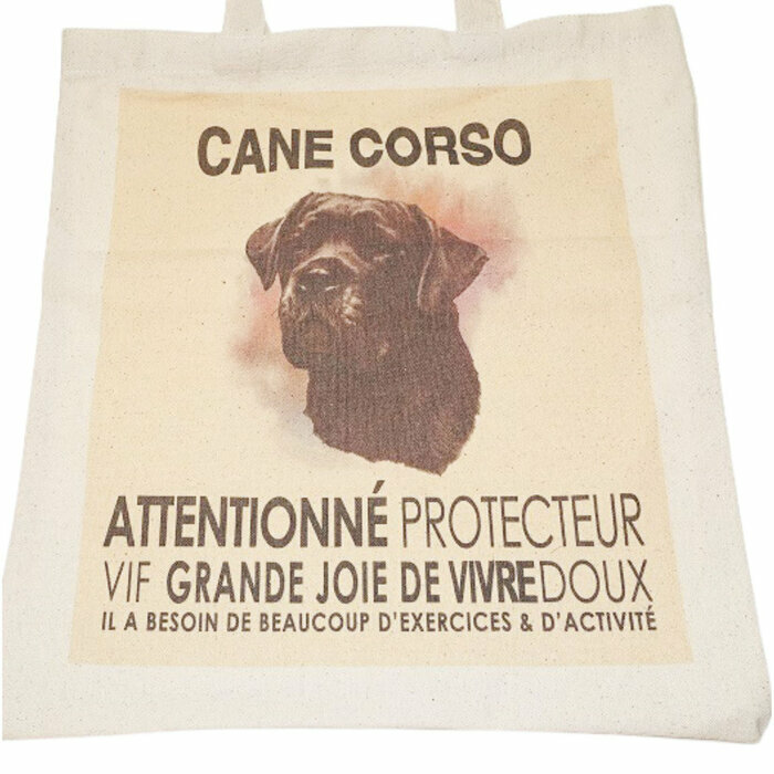 Tote Bag Sac Tissu Cane Corso